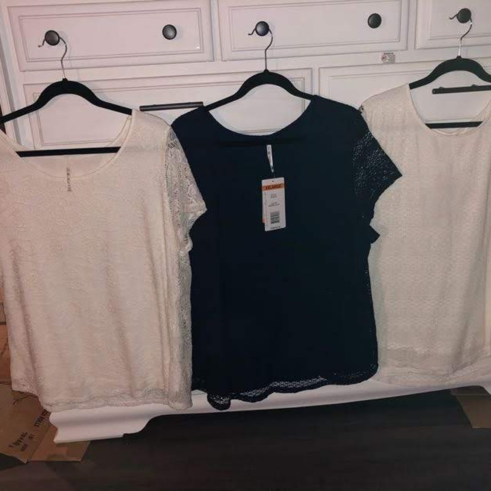 Dillards brand lace tops